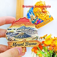 Indonesia Fridge Magnet Bali Travel Souvenir Bromo Volcano 3D Home Decoration