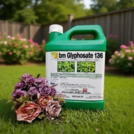 4L BM Glyphosate 136 / CMC phosate 136 / Glyphosate 13.6% / Lalang / Tahan Lama