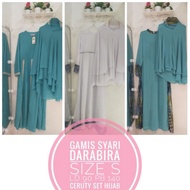 Gamis syari ceruty darabira syari murah gamis ceruty gamis size S