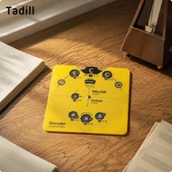 [dksqer] Circle of Fifths Wheel Printed Markings Music Theory Wheel Chord Chord Progression Guide Fo