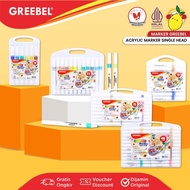GREEBEL Acrylic Marker Single Head Acrylic Marker Set