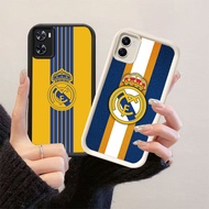 YZ-75real Madrid Cool Casing for OPPO Realme A57 A57e A77 A77s A76 A96 9i C33 A57s A36 4G