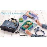 B2) Ready Stock 🔥 tupperware refuel lunch set (loosen)/lunch box 1L/ pouch for lunch box 1L