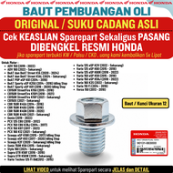 Baut Tap Pembuangan Oli CBR150R CB150R Original AHM Honda 100%