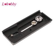 [Lohobby] 501pl-120mm Sliding QR Plate with 1/4" 3/8"