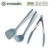 ecowin Silicone Handle Food Grade Non-stick Silicone Kitchen Utensils Anti-scalding Durable Food Gra
