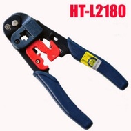 Original HT L2180 RJ45 Crimping Tool   Network RJ45 8P8C Plug Terminal Crimping Tool   With Cutter