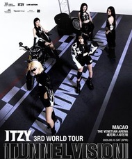 ITZY 3RD WORLD TOUR Macao 演唱會海報