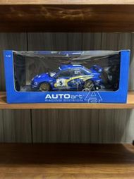 1/18 AUTOart Subaru impreza WRC 2001 BURNS/REID #05