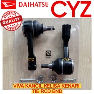 (1 SET) PERODUA VIVA 1.0 Tie Rod End / Rack End / Steering Boot (DAIHATSU)