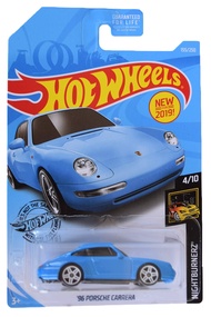 Nightburnerz 4/10 '96 Porsche Carrera 155/250, Blue Hot Wheels Nightburnerz 4/10 '96 Porsche Carrera