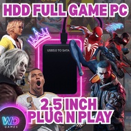 HARDDISK FULL GAME PC/LAPTOP PLUG N PLAY – bebas REQUEST GAME External Hard Disk USB 3.0 Plug & Play