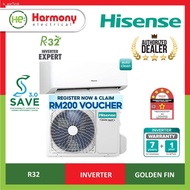 ▪HISENSE AI13KAGS 1.5hp R32 Inverter Air Conditioner With Golden Fin (Energy Saving)