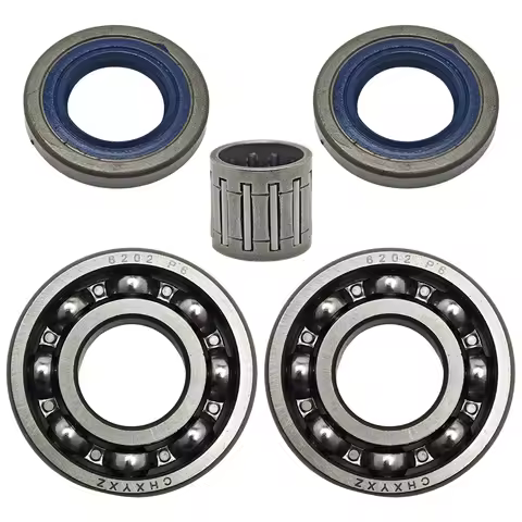 Crankshaft Bearing W/Oil Seal WT Pin Bearing For Husqvarna 272 268 266 66 61 Chainsaw Replacement Pa