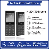 New HMD 130 Music Feature Phone 2G  Nokia maker 2.4 in Display 2W Big Speakers 2500Mah Long-Lasting 