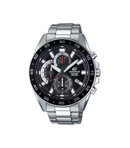 casio EDIFICE นาฬิกาข้อมือผู้ชาย สายสเตนเลส EFV-550 รุ่น EFV-550D คาสิโอ้ สายเหล็ก ตัวล็อกแบบ บานพับ