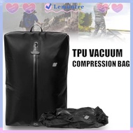 LEMONTRE Vacuum Bags for Travel, 44L Waterproof Vacuum Compression Bag, Professional Reusable Dustpr