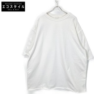 Dries Van Noten White Cotton Oversized Sweat Dress, Size L