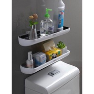 Kệ nhà tắm để đồ ECOCO cao cấp có thanh treo khăn không cần khoan tường 1923