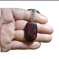 Keychain /Loket teras kayu menang asli  (1pcs)赢木