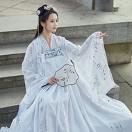 ❤汉服Hanfu  New original authentic Hanfu full chest skirt, improved Hanfu female traditional Chinese style big sleeve shirt super fairy suit