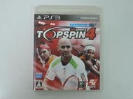 PS3 日版 GAME 職業網球大聯盟4 TOP SPIN 4 (43227990)