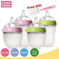 [ Made in USA ] Comotomo Feeding Bottle Natural Nursing Baby Milk Bottle Como Tomo  Baby Bottle 5 oz