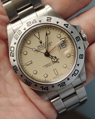 Rolex 16550 explorer ii ivory dial 1680 1655 1665 1675  gmt submariner sea dweller