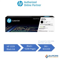 HP 222X High Yield Original LaserJet Toner Cartridge [W2220X/W2221X/W2222X/W2223X]