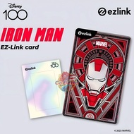 🚨LIMITED EDITION🚨Ironman Ezlink Card CELEBRATE DISNEY 100 YEARS EZ-LINK Singapore MRT / Bus Card Kartu MRT Collectible