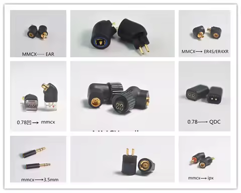 0.78/MMCX to EAR Z1R N5005 IE900 IE40PRO IE500PRO IPX exk jh ER4 ER4SR QDC FitEar im50 Headphone Cab