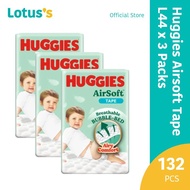 Huggies Airsoft Tape L (44 x 3 Packs)