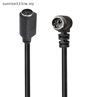 SRMY Mini DIN 6-Pin Adapter Male To Female Cable Data Cable For PS/2 PS2 For Mouse Keyboard Monitor 