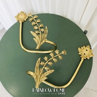 Lily of the Valley Brass Little Angel Hook Wall Hook Hook Strap Wings Curtain Decoration I9AT Americ