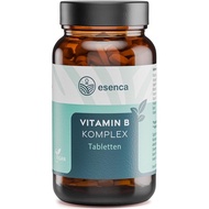 Vitamin B Komplex hochdosiert - 365 Tabletten - alle 8 B-Vitamine (B1, B2, B3, B5, B6, B7, B9, B12) 