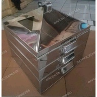 Klakat Kukusan/Klakat Dimsum Susun 3 Ukuran 30x30CM
