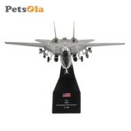 [PETSOLA] 1:100 3D Model F-1 Attack Metal Plane Diecast Plane Model Toys for Collecting and Gift