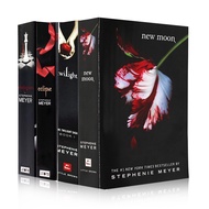 The Twilight Saga Boxed Set (Book 1-4) kids story books Adult Foreign Novels English Story Book new moon eclipse