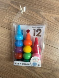 Aozora Baby Color 蠟筆 12色/6色