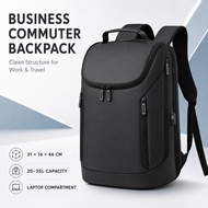 20-35L Business Laptop Backpack 31*16*46cm Oxford Work Travel Bag with USB Port