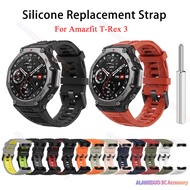 Amazfit T-Rex 3 Strap Soft Silicone Band For Amazfit T Rex TRex 3 Smart Watch Sport Replacement Wris