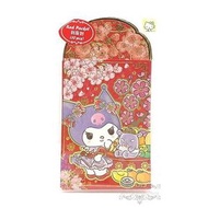 SANRIO - Kuromi 港版 2023 兔年 賀年 紅色造型 特色 利是封 10個裝 紅封包 紅包 壓歲錢 新年 8.2x12cm 酷洛米 庫洛米 可羅米