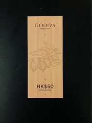 Godiva $50 coupon 現金禮券