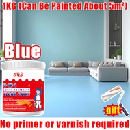 1kg with brush 🔥3 In 1 Epoxy Floor Paint Cement Floor Paint Suitable For Warehouse Workshop Outdoor 