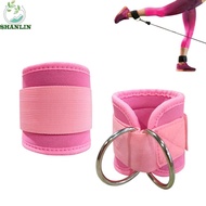 SHANLIN Ankle Wrist Cuffs, Foot Protection D-Ring Glute Kickback Ankle Padded Straps, Protective Equ
