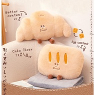 Bread pillow blanket Croissant cushion Cookies soft toy Baguette stuffed toy