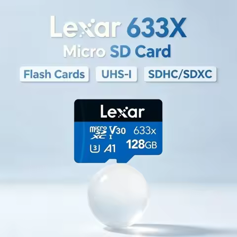 Lexar 633X Memory Card SDXC UHS-I A1 Blue SDHC Micro SD Card Class 10 Flash Cards TF Cards 64GB 256G