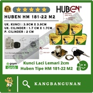 HUBEN TYPE HM 181-22 M2 2cm long cupboard drawer lock