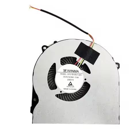 Replacement CPU GPU Cooling Fan for Clevo NH50EA NH50RA Series 6-31-NH5E2-102 6-31-NH5E2-202 EFC-701