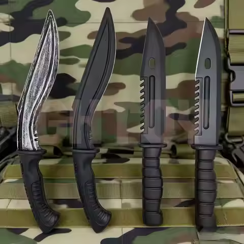33cm Plastic Nepalese Army Knife Cosplay Props Performance Knife Desktop Display Ornaments Collectio